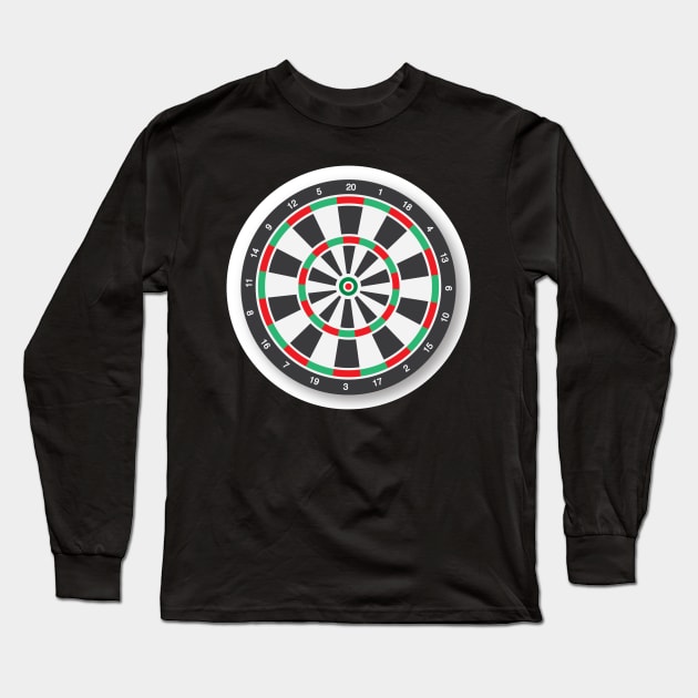 Bullseye! Long Sleeve T-Shirt by christiwilbert